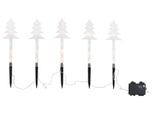 Lampki świąteczne zewnętrzne LED CHOINKA baterie