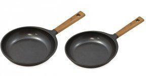 Zestaw Gerlach Patelnie z powłoką ceramiczną Natur 20+28 cm