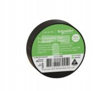 Taśma Izolacyjna Czarna 19mm/33m 2420113 8 Sztuk