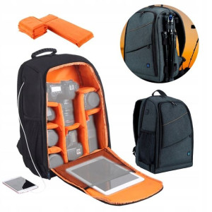 Plecak Fotograficzny Na Aparat Kamerę Laptop Xxl