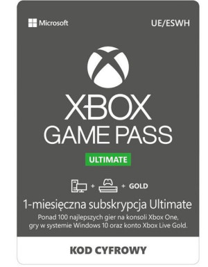 Xbox Game Pass Ultimate + Live Gold + EA 30 dni / 1 Miesiące