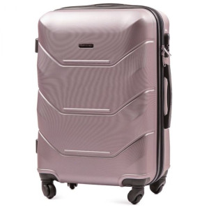 Średnia walizka podróżna Wings (M) 147 Rose gold