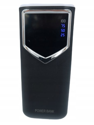Powerbank 50000 mAh czarny wyświetlacz LCD