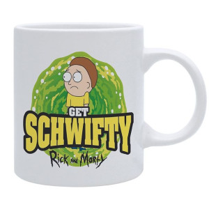 Kubek oryginalny 320ml RICK AND MORTY Get Schwifty