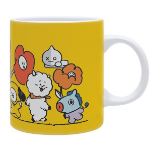 Kubek oryginalny 320ml BT21 Flowers