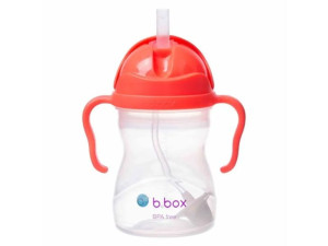 B.BOX Bidon z obciążoną słomką 240ml Arbuz