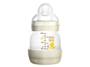 MAM BABY Butelka AntiColic antykolkowa 130 ml (biała)