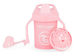 Twistshake Kubek Niekapek Mini Cup 230 ml Pastel Pink