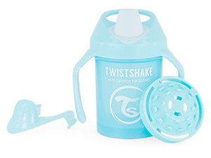 Twistshake Kubek Niekapek Mini Cup 230 ml Pastel Blue
