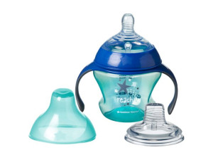 Tommee Tippee Kubek Niekapek 150 ml z ustnikiem i ze smoczkiem do butelki 3
