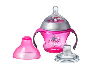 Tommee Tippee Kubek Niekapek 150 ml z ustnikiem i ze smoczkiem do butelki 3