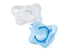 Chicco Smoczek uspokajający PhysioForma Mini Soft 0-2M (2 sztuki)