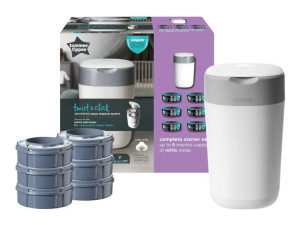 Sangenic Twist Tommee Tippee Kosz na zużyte pieluszki + 6x wkład