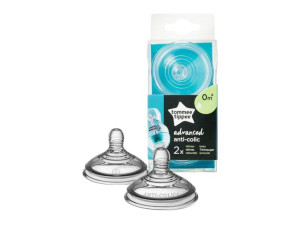 Tommee Tippee Smoczek do butelki Anti-Colic Advanced (antykolkowy) wolny pr
