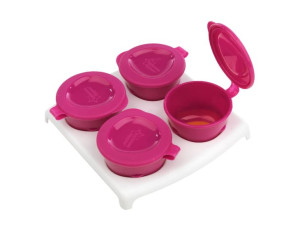 Tommee Tippee Pojemnik do zamrażania pokarmu, żywności (4 szt.)