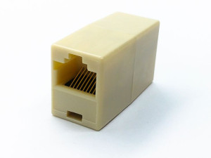Łącznik sieci LAN beczka RJ45