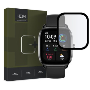 Szkło HYBRYDOWE HOFI HYBRID PRO+ AMAZFIT GTS 4 mini czarny