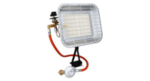 Promiennik gazowy na butlę 4,6 KW + wąż + reduktor