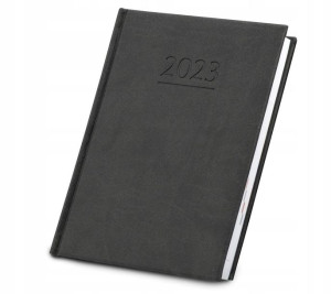 Kalendarz Książkowy 2023 B6 Dzienny Czarny