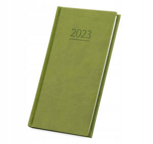 Kalendarz Kieszonkowy Książkowy 2023 Zielony