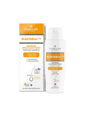 ELESTABion T - Szampon dermatologiczny, łupież tłusty i pstry