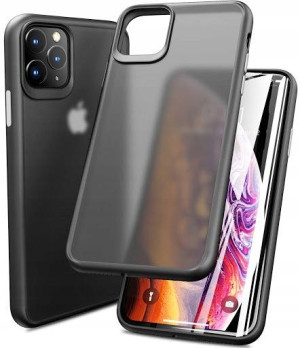 Plecki TOZO do iPhone 11 Pro Czarny/przezroczysty