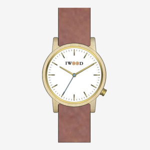 Iwood Real Wood Męski Zegarek IW18444002
