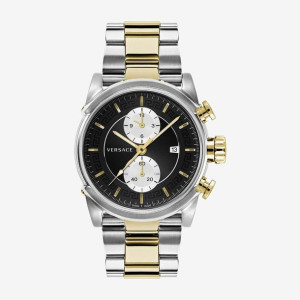 Versace VEV400519 Sporty Męski Zegarek Chronograph