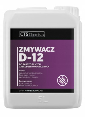 Zmywacz do silnych zabrudzeń organicznych D-12 CTS