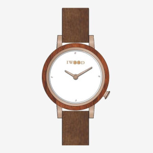 Zegarek damski IWOOD Real Wood, IW18443002