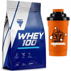 Trec Whey 100 900g 100% Białko Gratisy Ciastko