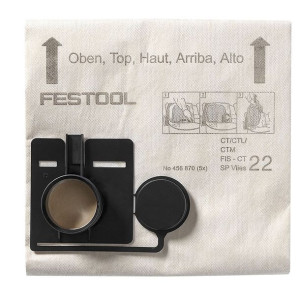 Worek filtrując FIS-CT 22 SP VLIES/5 szt. FESTOOL