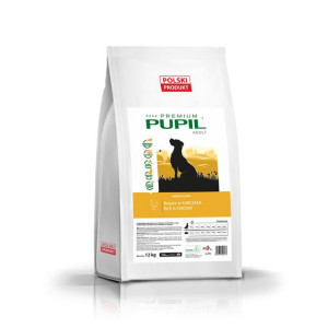 Karma sucha dla psa PUPIL Premium MEDIUM bogata w kurczaka 12 kg