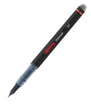 Pióro Kulkowe Rotring Rollerball Czarny 0,7Mm