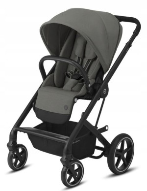 CYBEX wózek spacerowy BALIOS S LUX black SOHO GREY