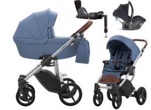 Bebetto Luca 13 4w1 Avionaut Pixel +baza St Szary