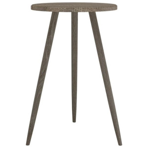 Stolik bistro, szary, Ø50x76 cm, MDF i żelazo