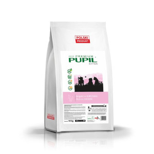Karma sucha dla kota PUPIL Premium KITTEN bogata w kurczaka 10 kg