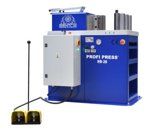 Pozioma prasa hydrauliczna 28t sterowana numerycznie PPHB-28NC RHTC