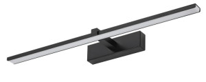 Lampa nad lustro VENUS 12W 60cm czarna 4200K