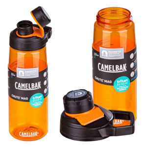 Butelka na wodę 1L Camelbak Chute Mag 1000 Lava Pomarańczowy Bidon sportowy