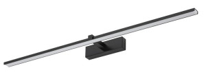 Lampa nad lustro VENUS 18W 90cm czarna 4200K