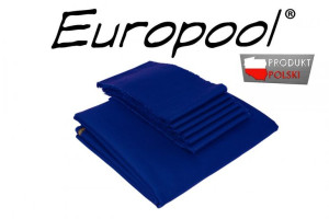 Kupon sukna na stół bilardowy- Europool 45- Royal blue 9ft z płytą j.