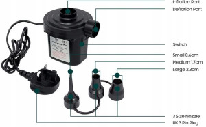 Elektryczna pompa powietrza GREEN HAVEN