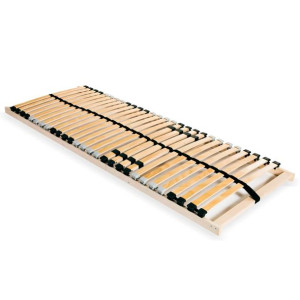 Stelaż do łóżka z 28 listwami, 7 stref, 80 x 200 cm