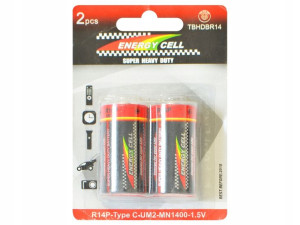 Bateria R14 Lr14 C Mocna Super Heavy Duty
