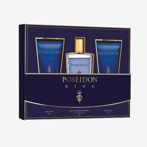 Aire De Sevilla Poseidon King Men Woda Toaletowa Spray 150ml Zestaw 3 sztuk