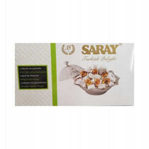 Lokum z orzechami pistacjowymi 400g SARAY