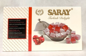 Lokum o smaku owoców granatu 400g SARAY