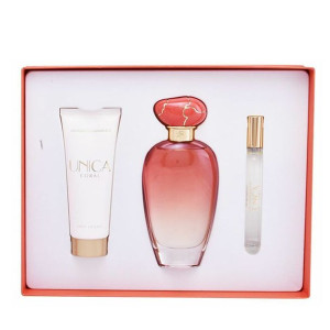 Adolfo Dominguez Única Coral Woda Toaletowa Spray 100ml Zestaw 3 sztuk